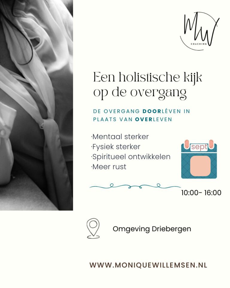 Een holistische kijk op de overgang