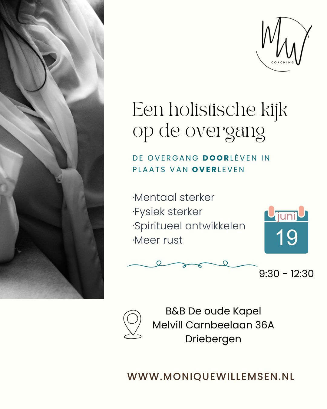 Een inspirerende workshop speciaal voor vrouwen in de overgang. Ontdek hoe je deze fase vanuit een holistische blik kunt benaderen – niet alleen fysiek, maar ook mentaal, emotioneel en s (3)